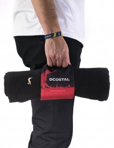 Portacostal Negro y Rojo 2
