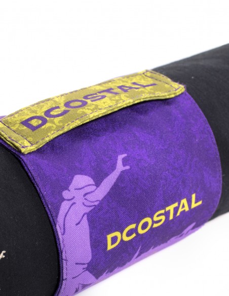 Portacostal Morado y Oro