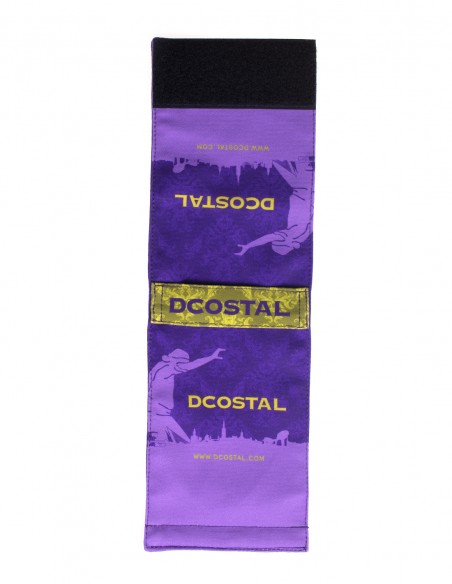 Portacostal Morado y Oro