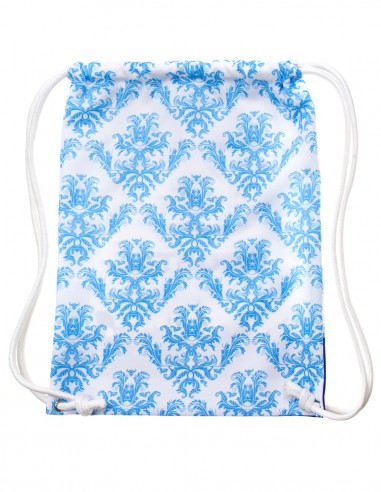 Mochila Cuerdas Azul y Blanca Sky