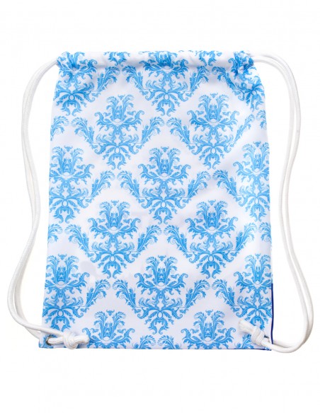 Mochila Cuerdas Azul y Blanca Sky