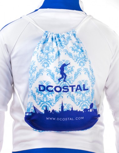 Mochila Cuerdas Azul y Blanca Sky