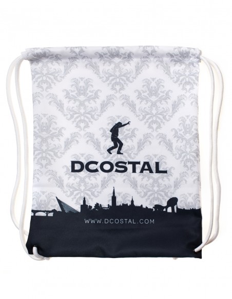Mochila Cuerdas Blanca y Negra Sky