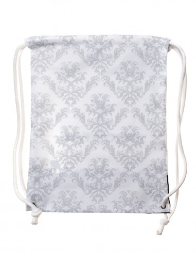 Mochila Cuerdas Blanca y Negra Sky
