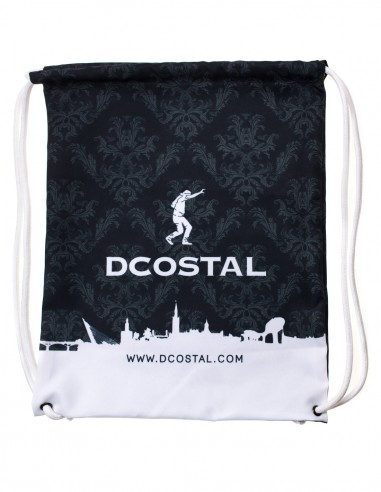 Mochila Cuerdas Negra y Blanca Sky