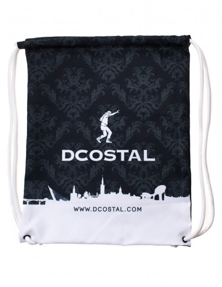 Mochila Cuerdas Negra y Blanca Sky