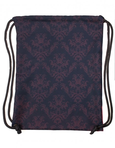 Mochila Cuerdas Negra y Roja Sky