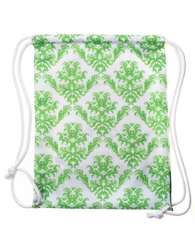 Mochila Cuerdas Verde y Blanca Sky