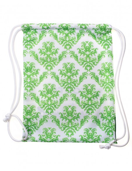 Mochila Cuerdas Verde y Blanca Sky