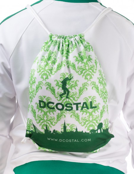 Mochila Cuerdas Verde y Blanca Sky