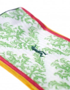 Calcetines Costalero Blanco y Verde Sky 2