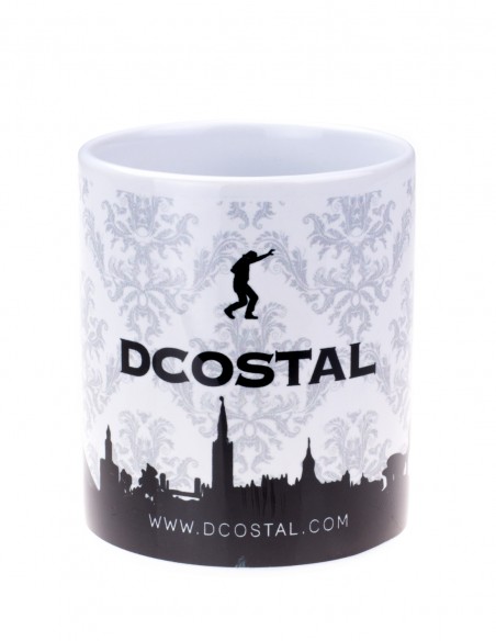 Taza Cofrade Blanca y Negra Sky