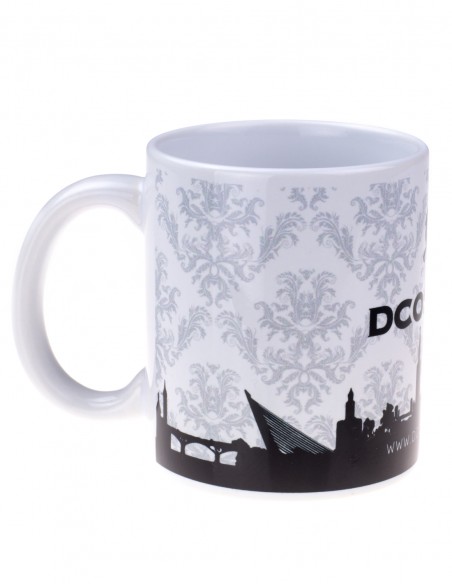 Taza Cofrade Blanca y Negra Sky