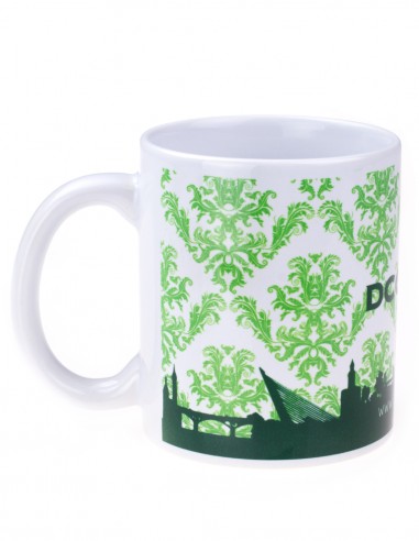 Taza Cofrade Verde y Blanca Sky