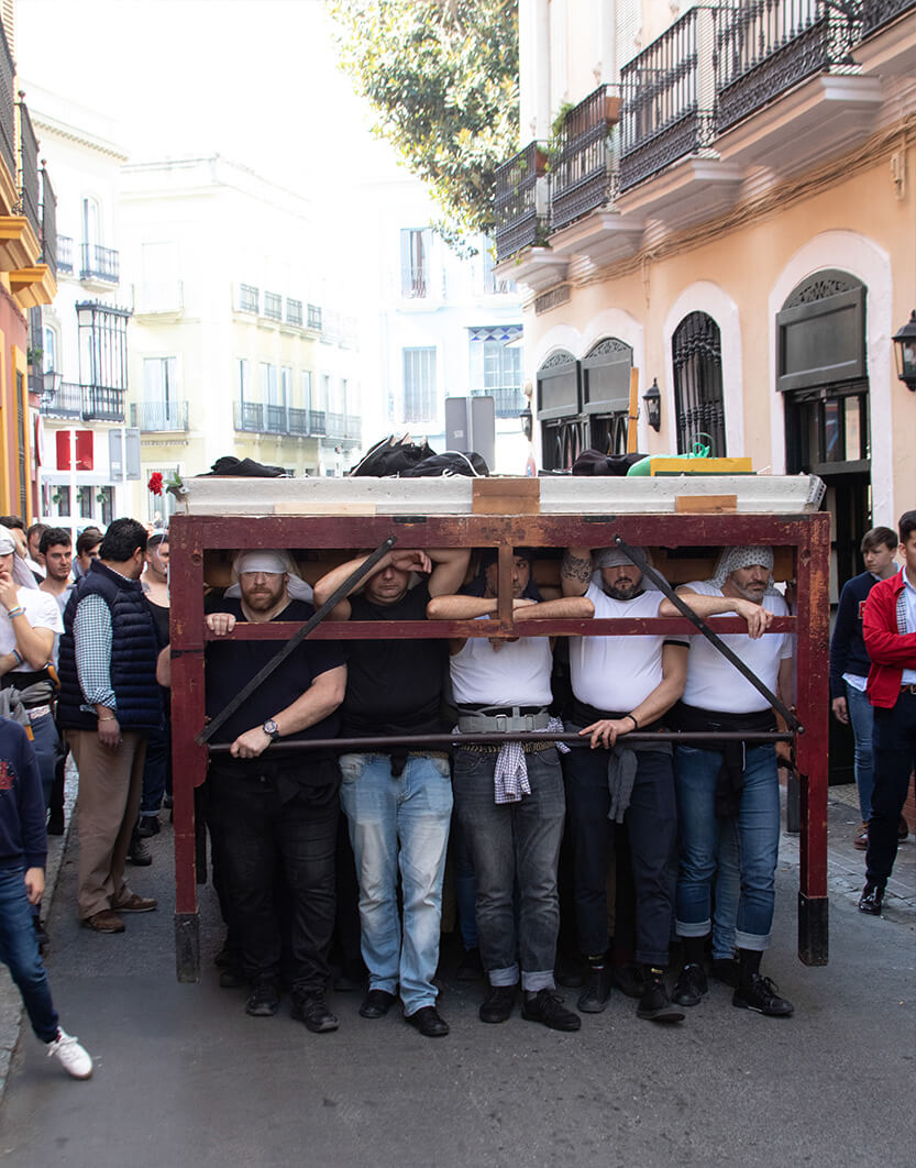 12 Ensayo Costaleros Ntra Señora del Valle (Sevilla)