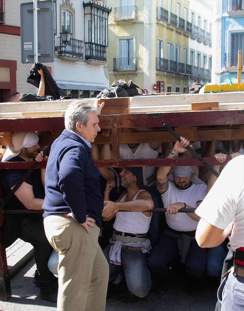 14 Ensayo Costaleros Ntra Señora del Valle (Sevilla)