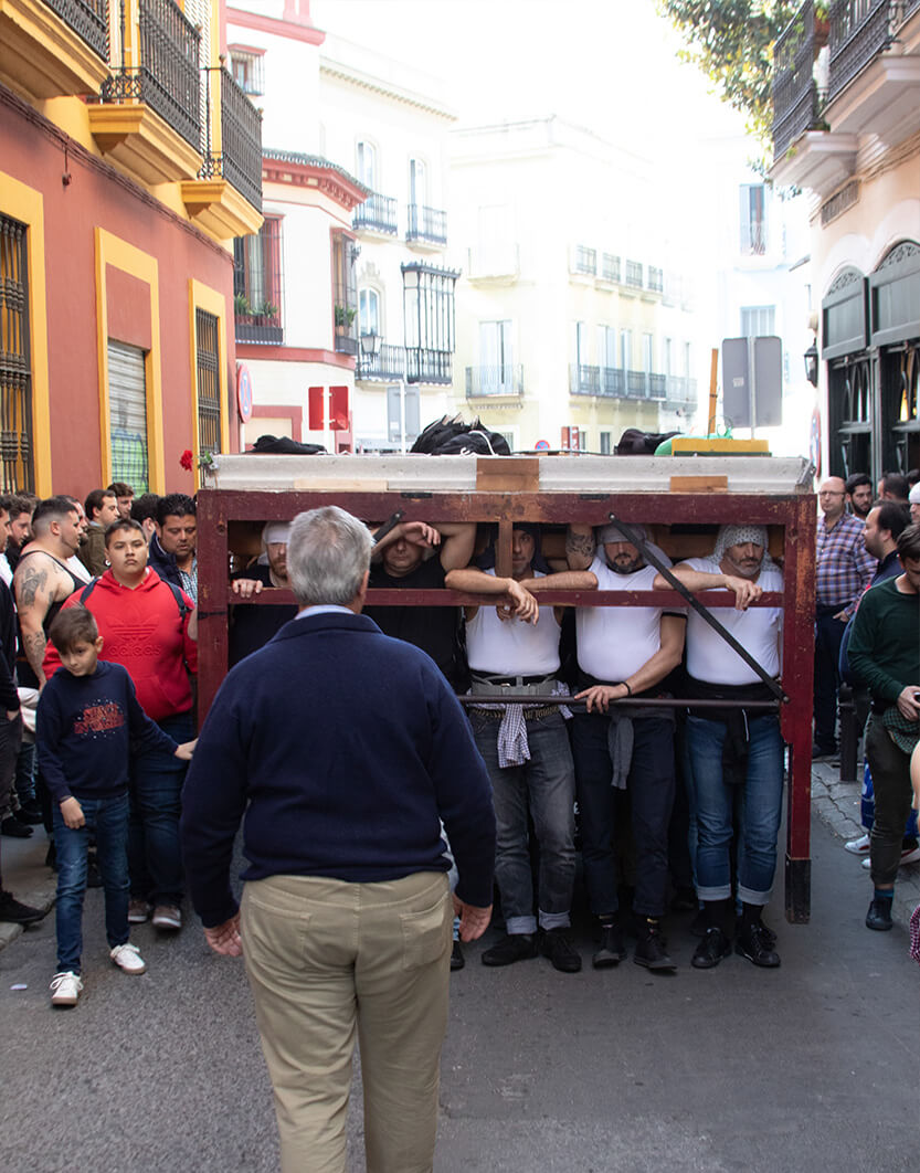 15 Ensayo Costaleros Ntra Señora del Valle (Sevilla)