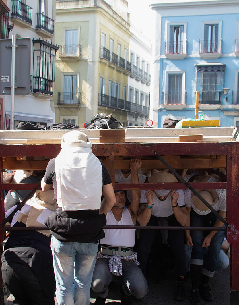 16 Ensayo Costaleros Ntra Señora del Valle (Sevilla)
