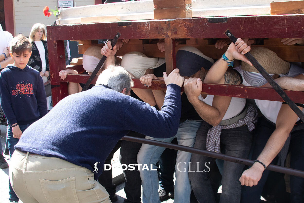 4 Ensayo Costaleros Ntra Señora del Valle (Sevilla)