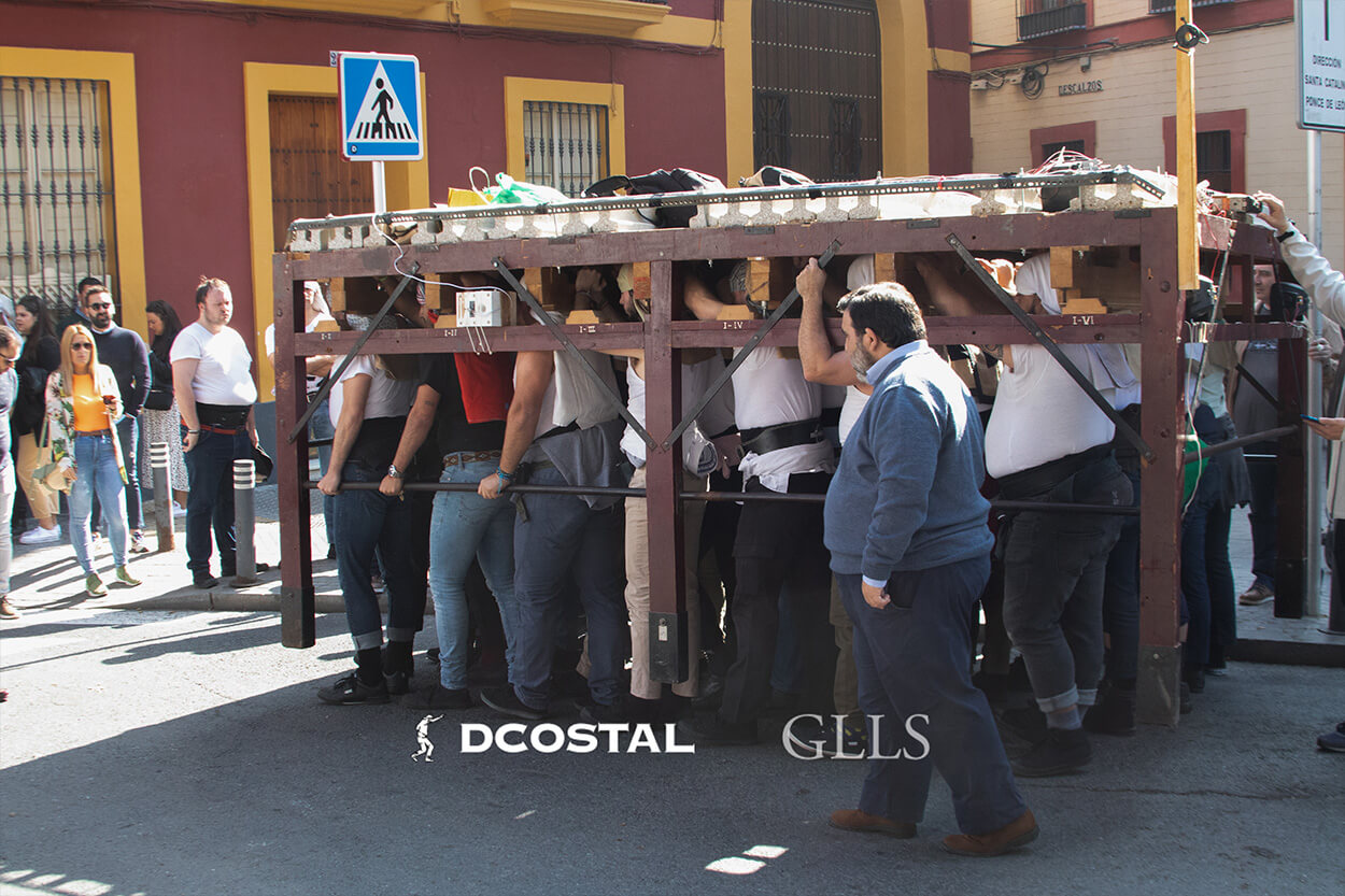 6 Ensayo Costaleros Ntra Señora del Valle (Sevilla)